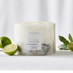 The White Company Lime Bay Botanical Candle
